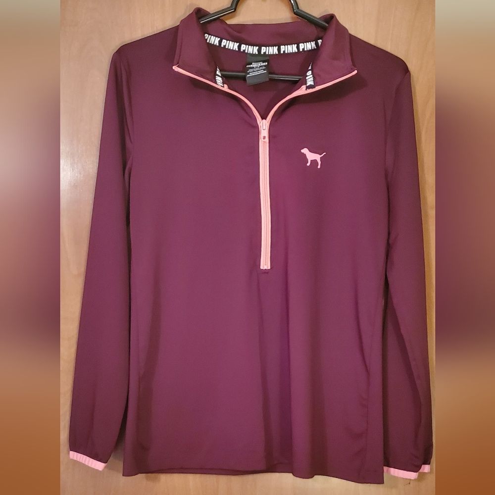 Burgundy PINK Victoria's Secret Shirt